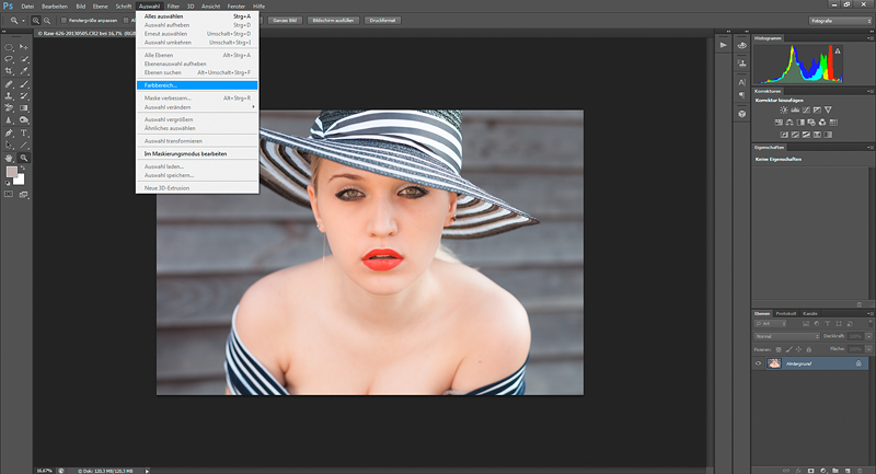 Foto zum Blogartikel - Tutorial – Hauttöne anpassen