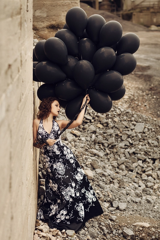 Foto zum Blogartikel - Schwarze Luftballons