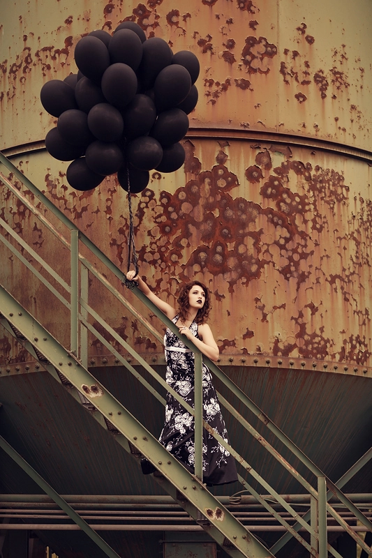 Foto zum Blogartikel - Schwarze Luftballons