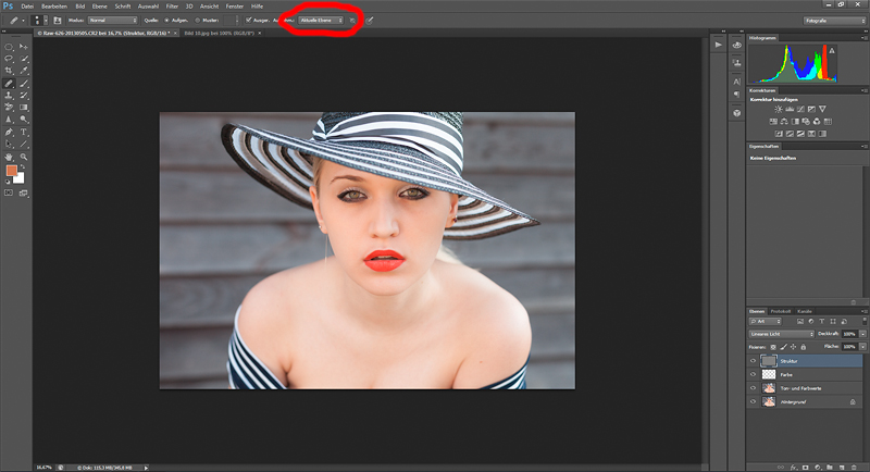 Foto zum Blogartikel - Tutorial: Frequenztrennung