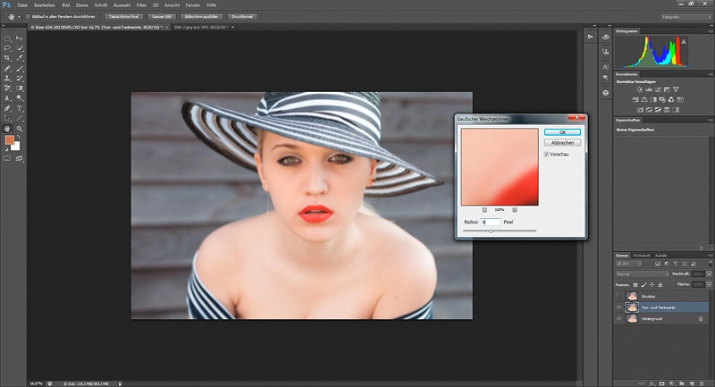 Foto zum Blogartikel - Tutorial: Frequenztrennung