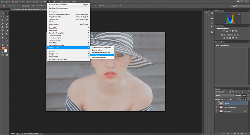 Foto zum Blogartikel - Tutorial: Frequenztrennung
