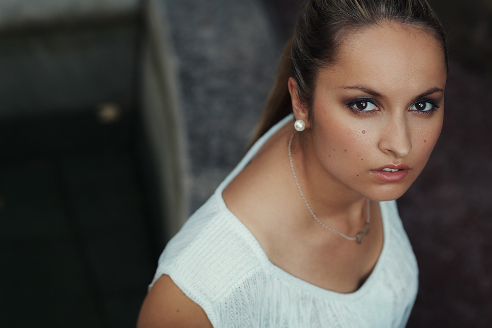 Portrait von Kristina im Schlosspark Fulda