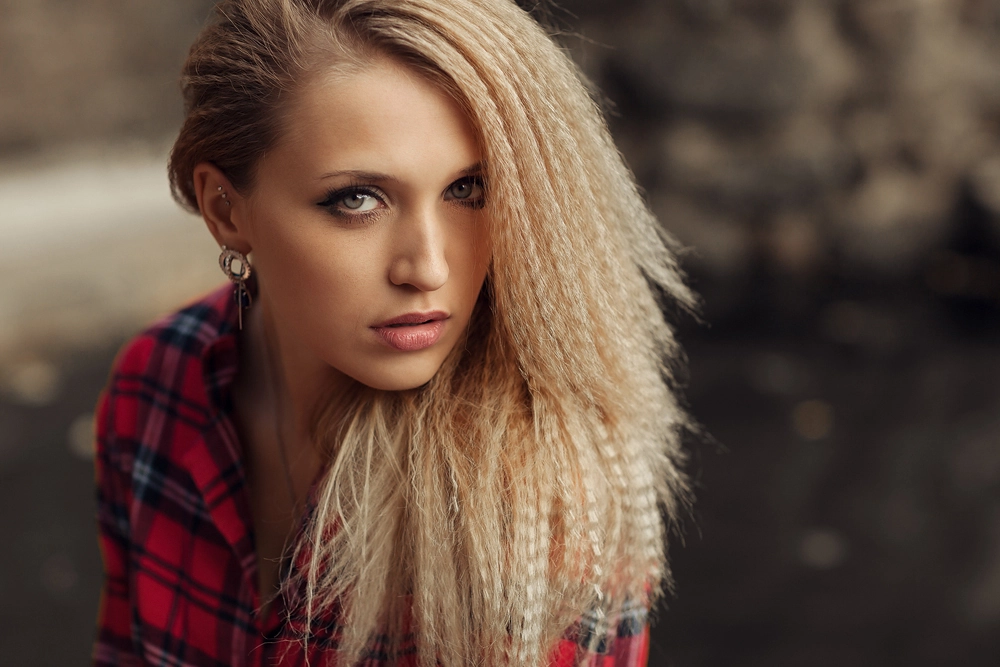 Portrait von Julia im Schlosspark Fulda