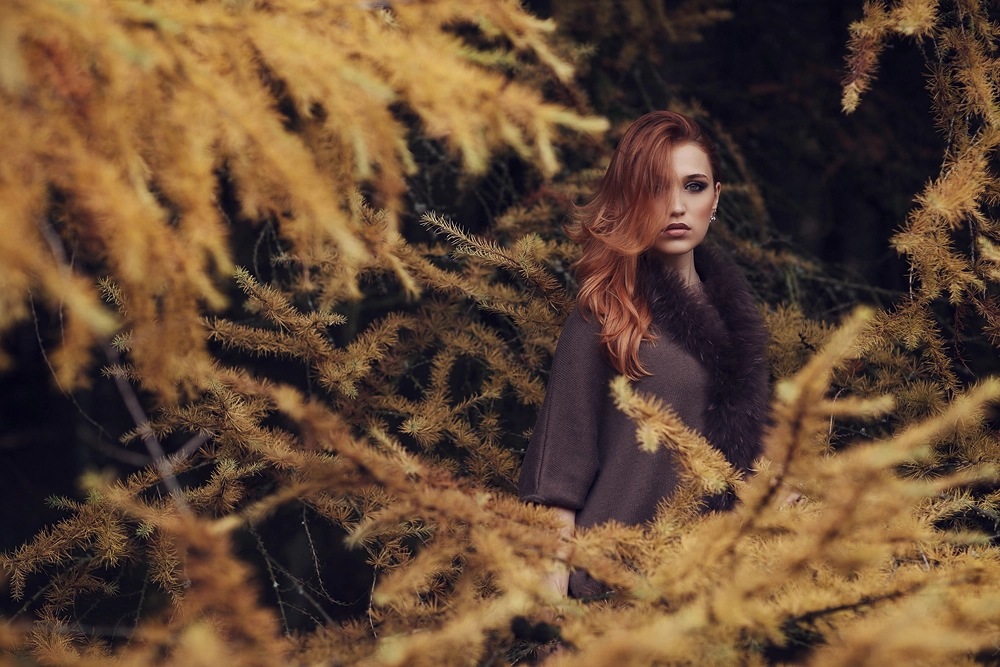 Portrait von Julia im Roten Moor