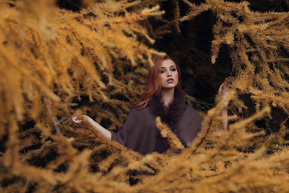 Portrait von Julia im Roten Moor