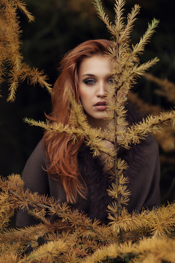 Portrait von Julia im Roten Moor