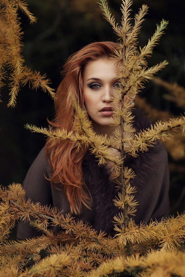 Portrait von Julia im Roten Moor