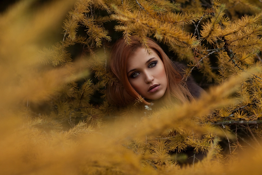 Portrait von Julia im Roten Moor