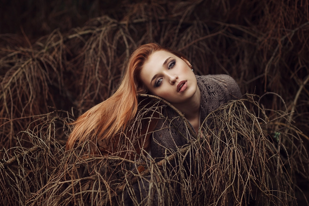 Portrait von Julia im Roten Moor
