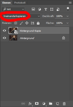 Beispielbild zum Tutorial - Schärfen mit dem Hochpassfilter