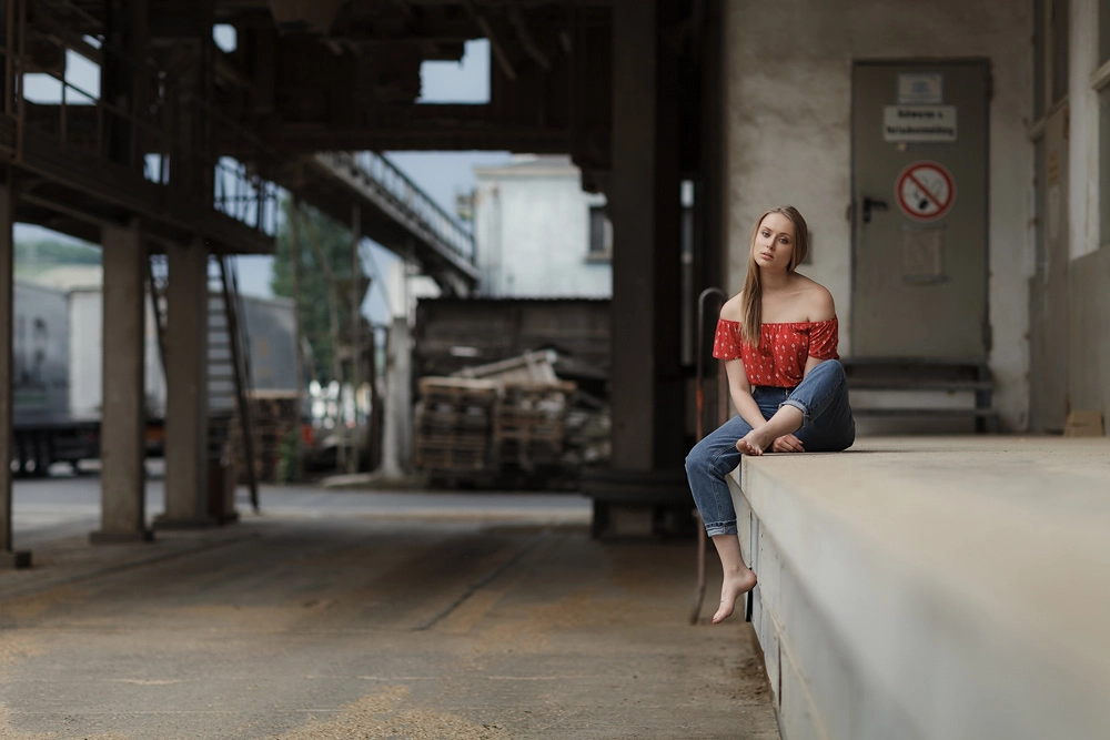 Spontaner Trip nach Würzburg - Portrait von Rebecca - Portraitfotografie - Available Light