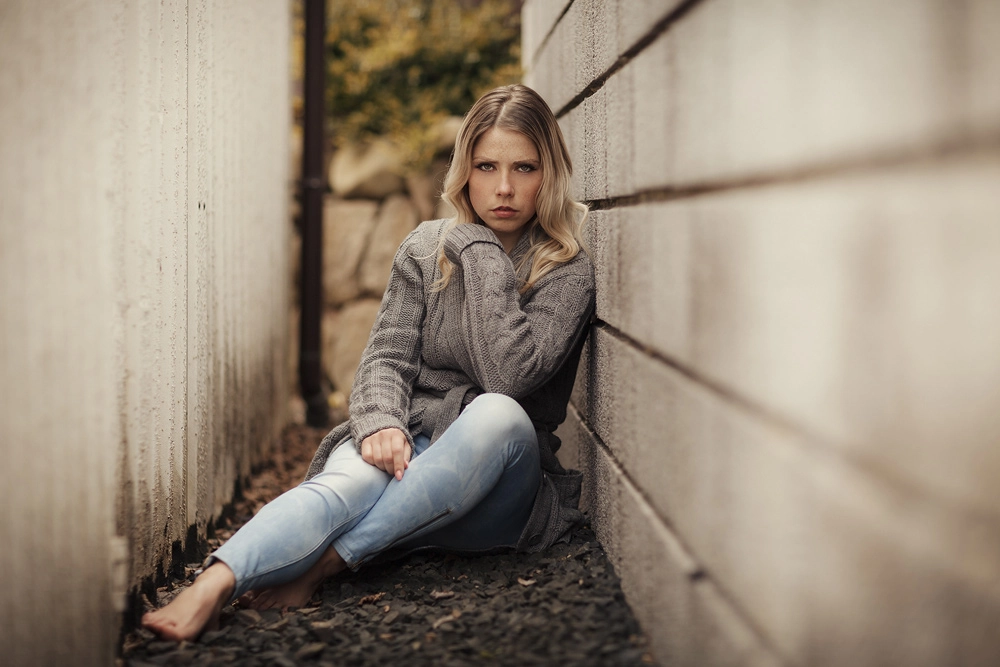 Portrait von Alla - Available Light