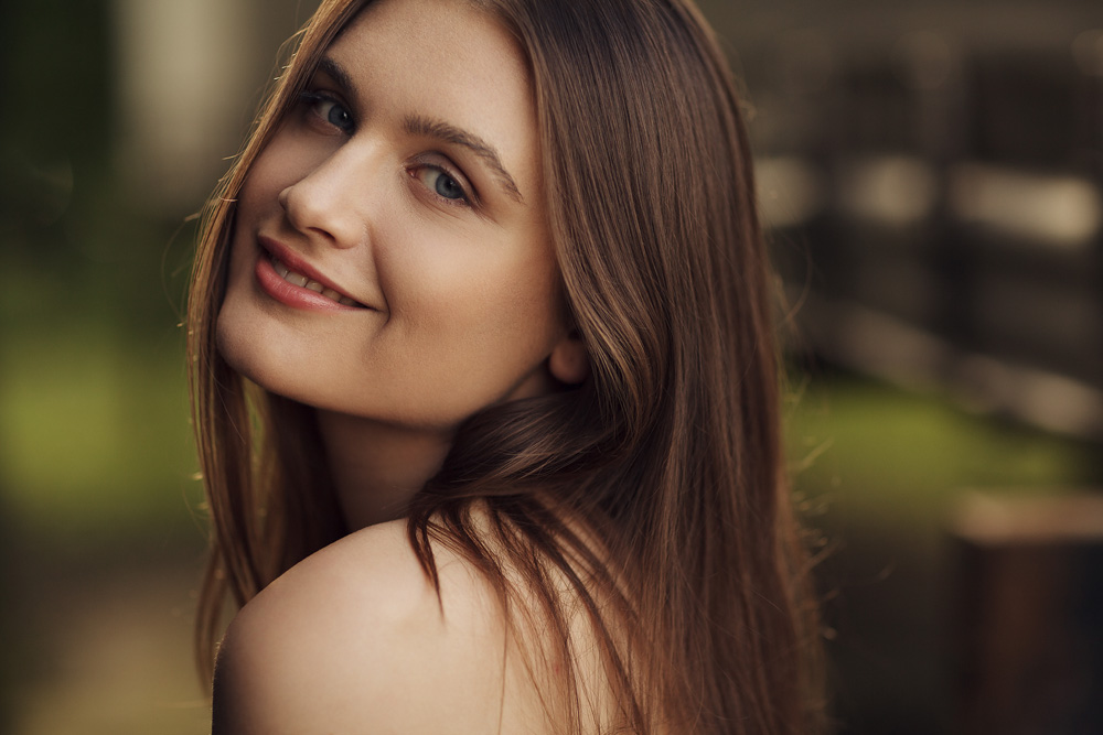 Portrait von Patrizia - Available Light