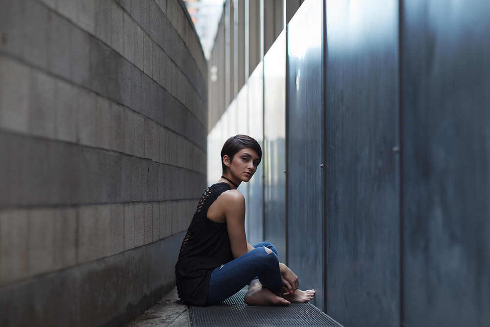 Portrait mit Available Light