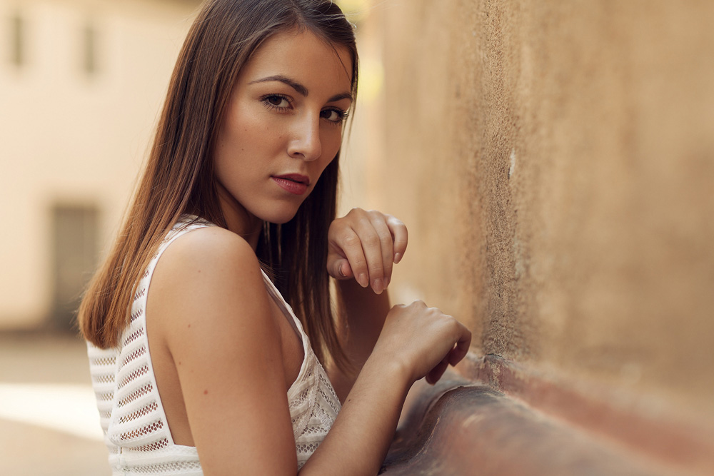 Portrait von Sarah