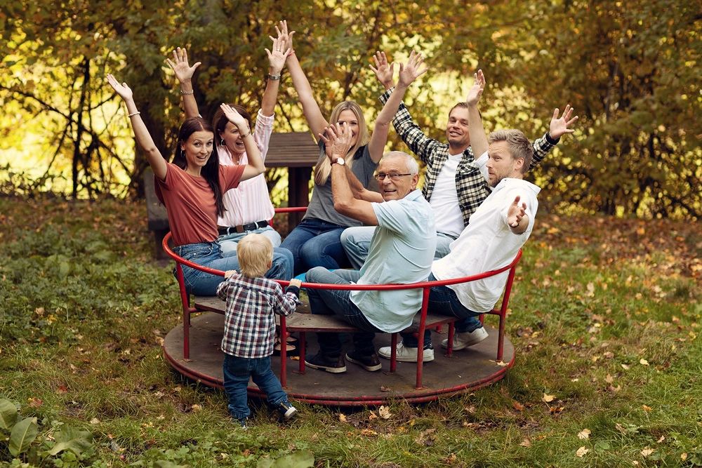 Familienshooting auf der Fohlenweide in Hofbieber