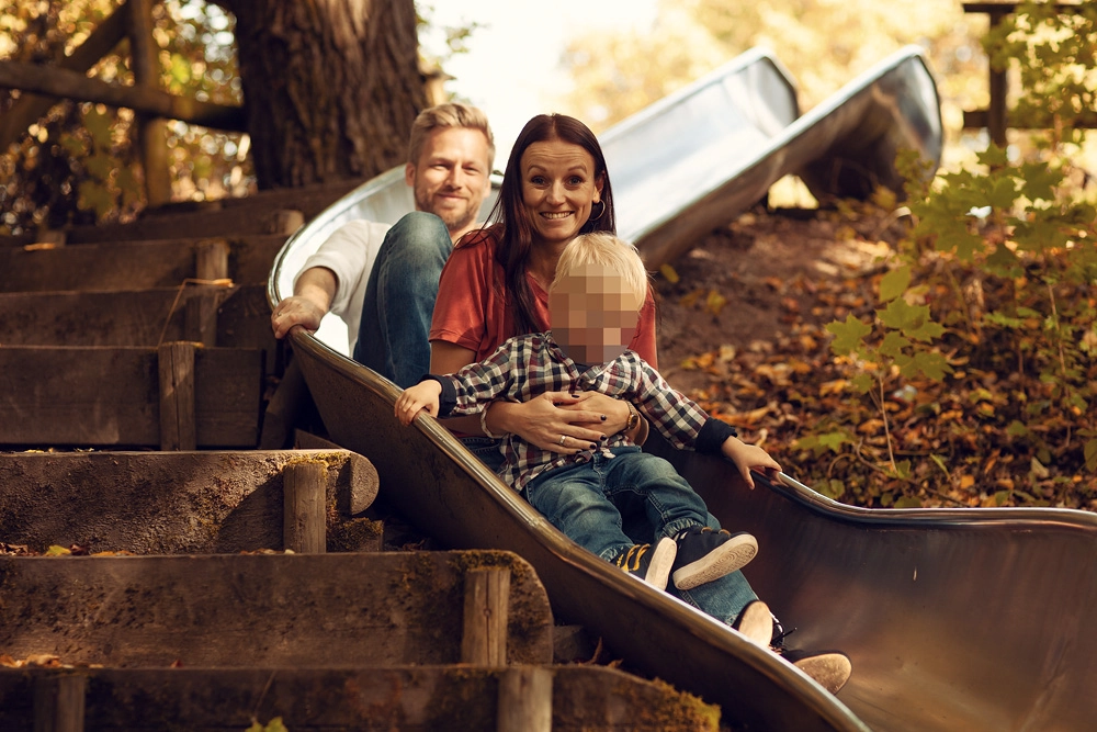 Familienshooting auf der Fohlenweide in Hofbieber