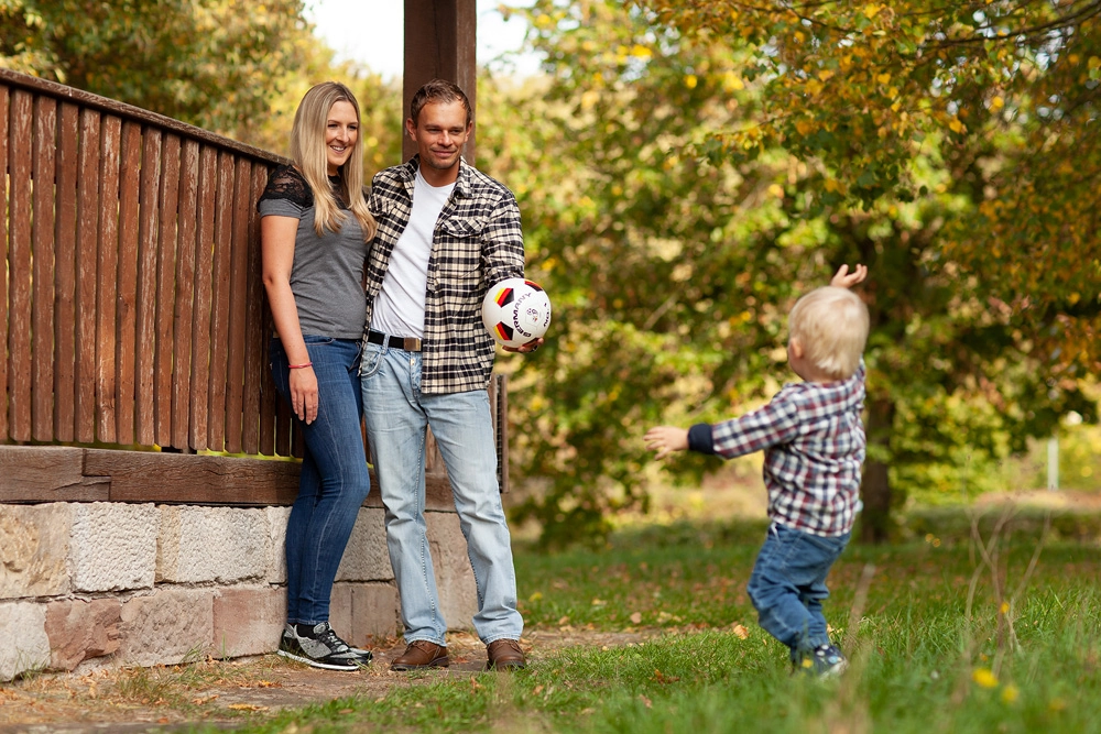 Familienshooting auf der Fohlenweide in Hofbieber