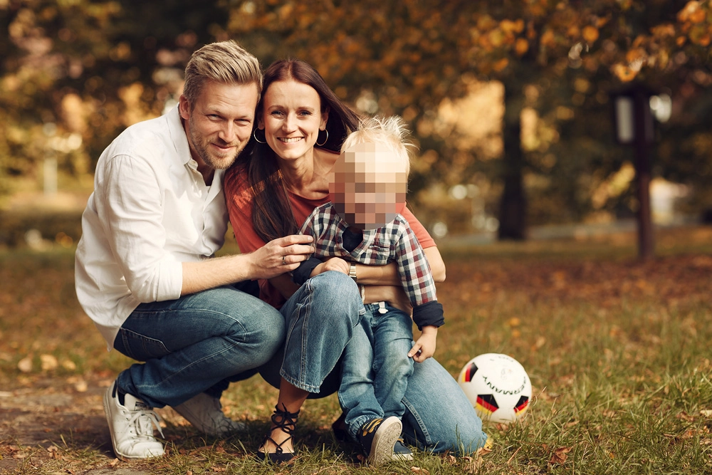 Familienshooting auf der Fohlenweide in Hofbieber