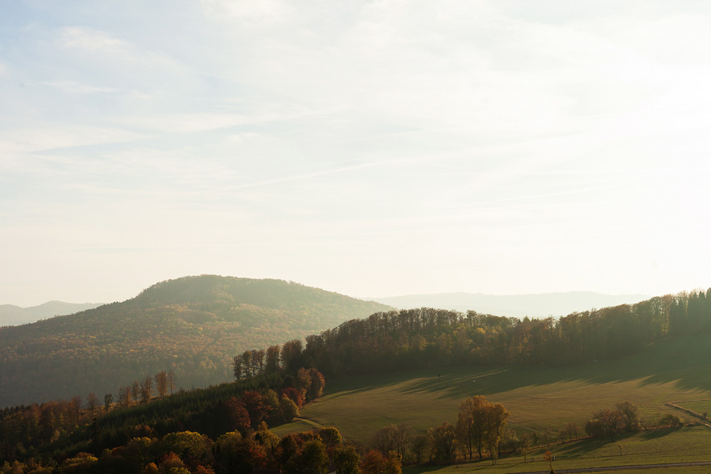 Landschaftsbild von der Rhön