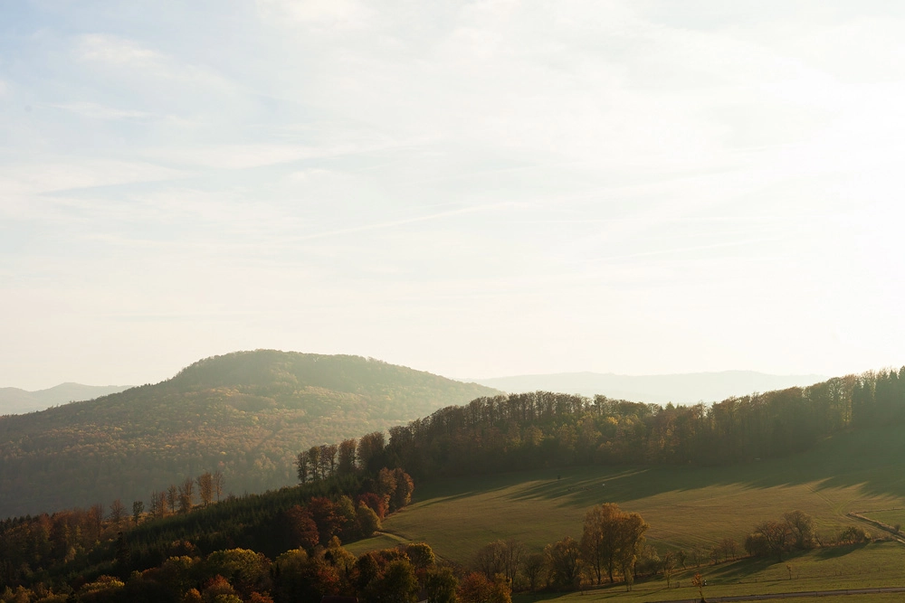 Landschaftsbild von der Rhön