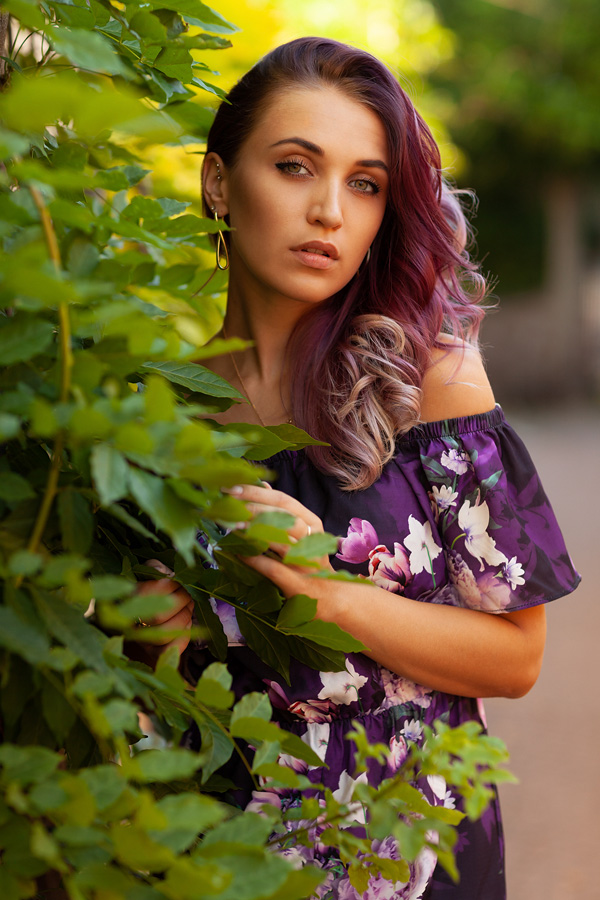 Portrait von Julia