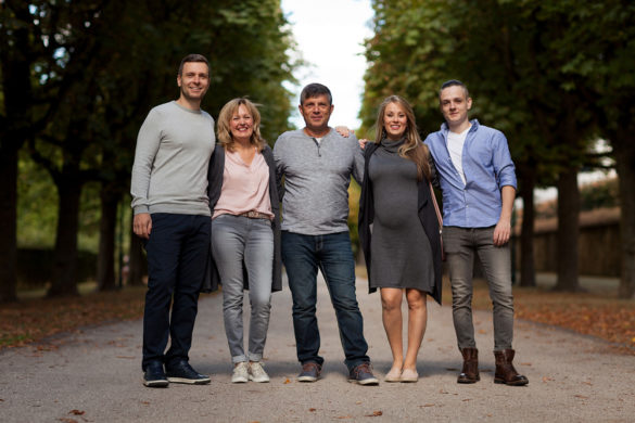 Familien-Fotoshooting im Schlosspark Fulda